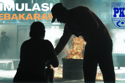 simulasi kebakaran pt propack kreasi mandiri