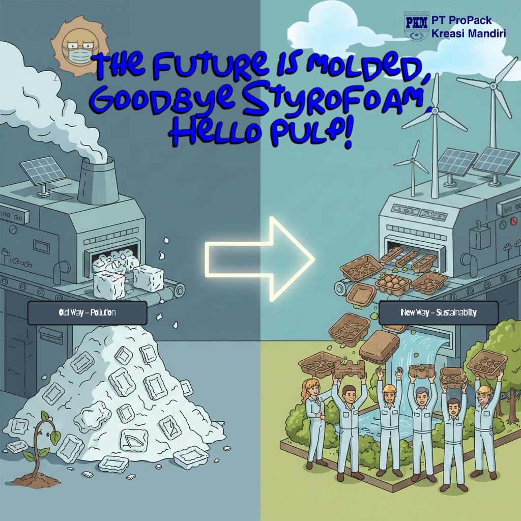 pulp mold is the new styrofoam